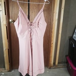 Trac brand Pink dress 1XL